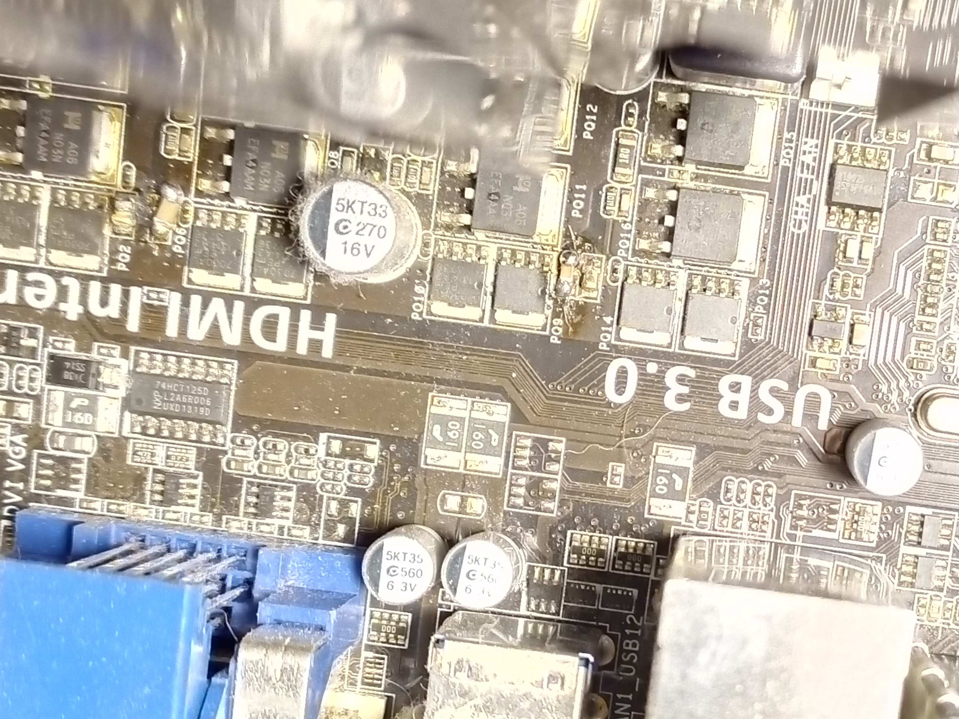QuickFix: Ceramic Capacitor on my Motherboard // My Projects and Stuff ...